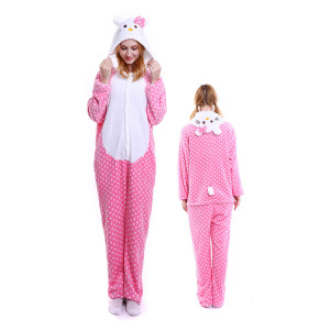 Кигуруми Hello Kitty в горошек M (155-165 см)